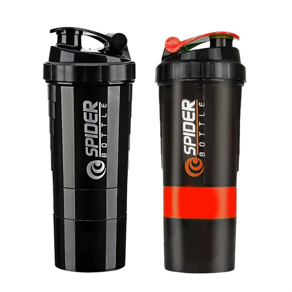 3 Layers Shaker Protein Bottle