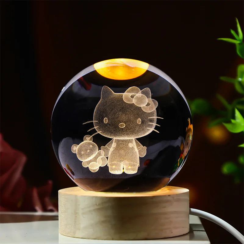3D Crystal Ball Stitch cartoon