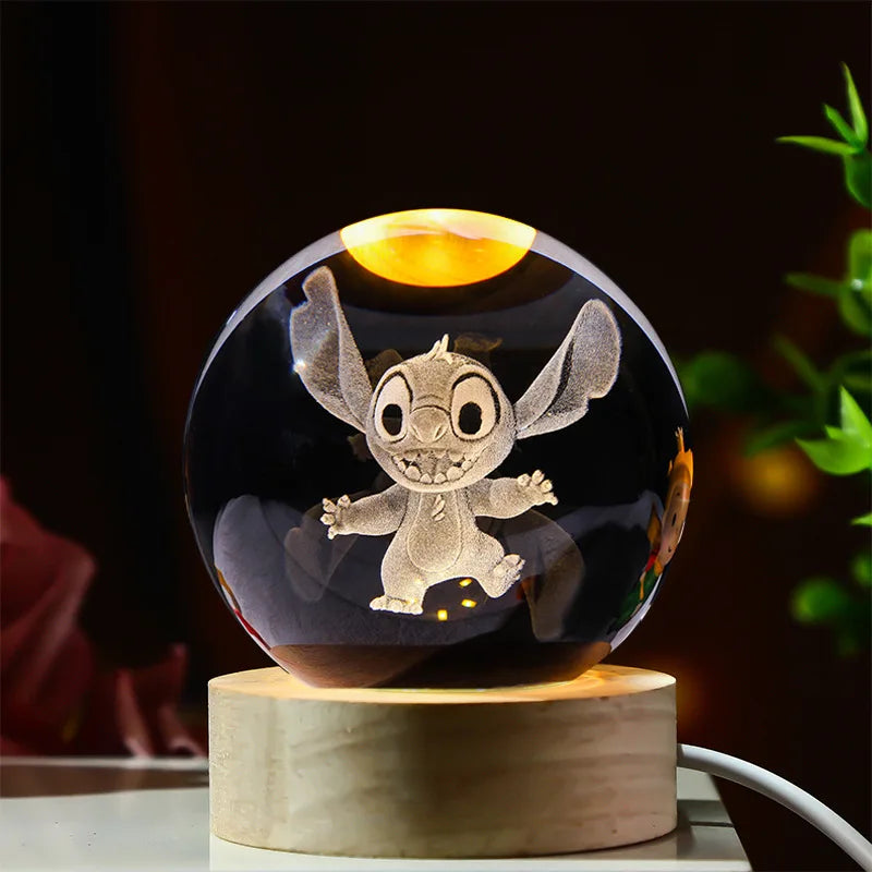 3D Crystal Ball Stitch cartoon