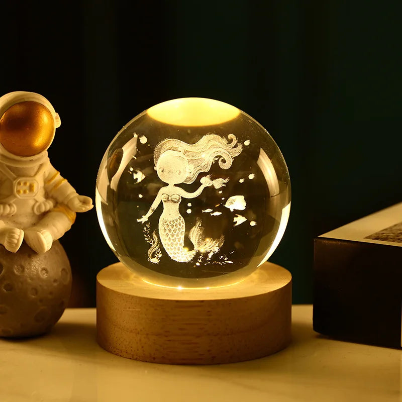 3D Crystal Ball Stitch cartoon