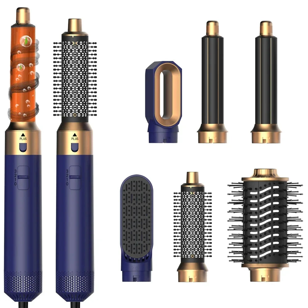 6 in 1 Hair Dryer Comb Brush Multifunctional