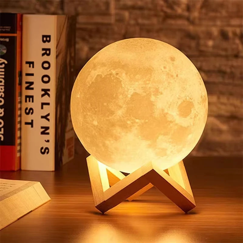 8cm Moon Lamp LED Night Light