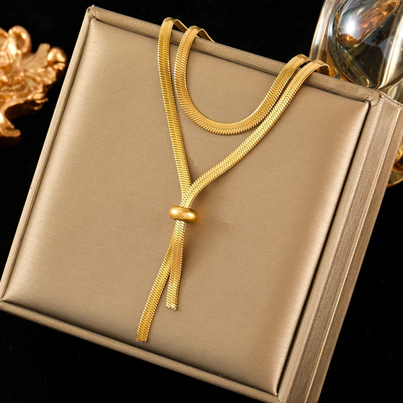 Round Pendant Necklace