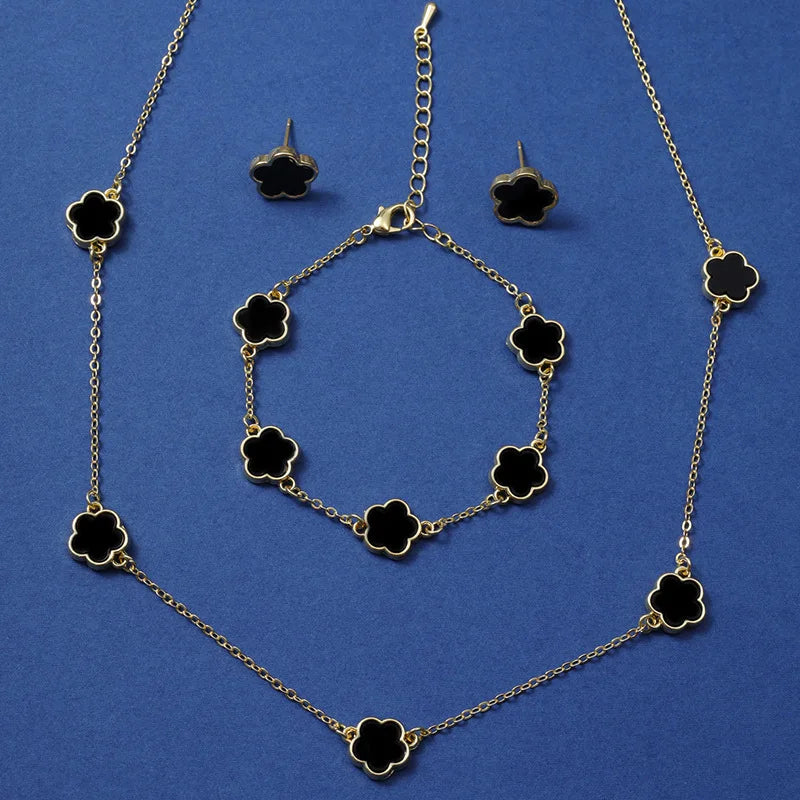 Leaf Flower Necklace