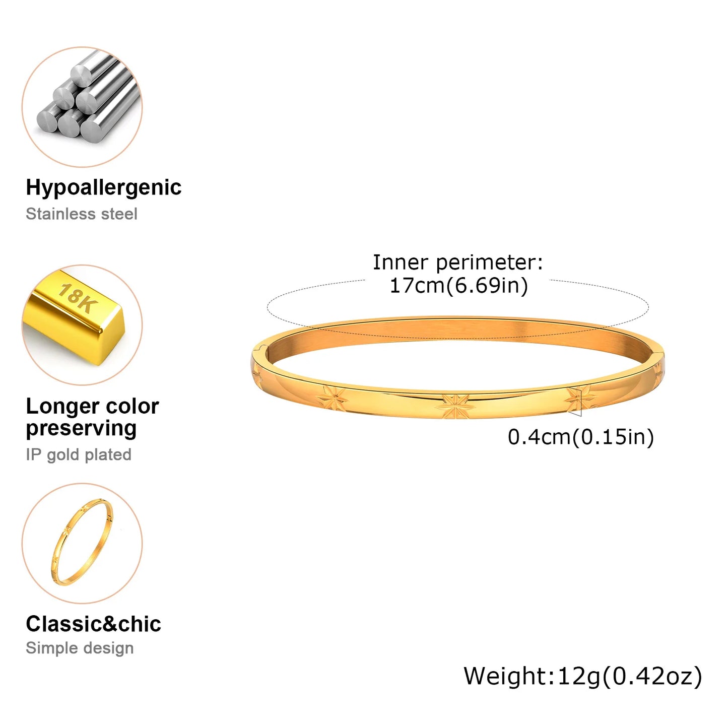 Luxury Love Cuff Bracelets