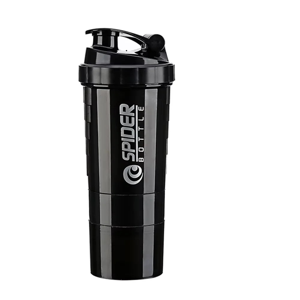 3 Layers Shaker Protein Bottle