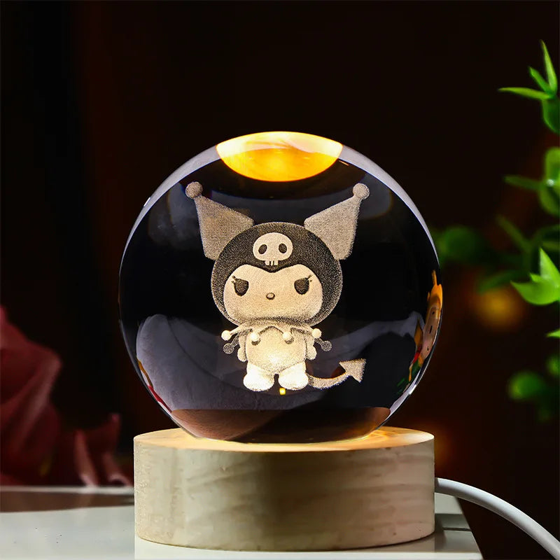 3D Crystal Ball Stitch cartoon