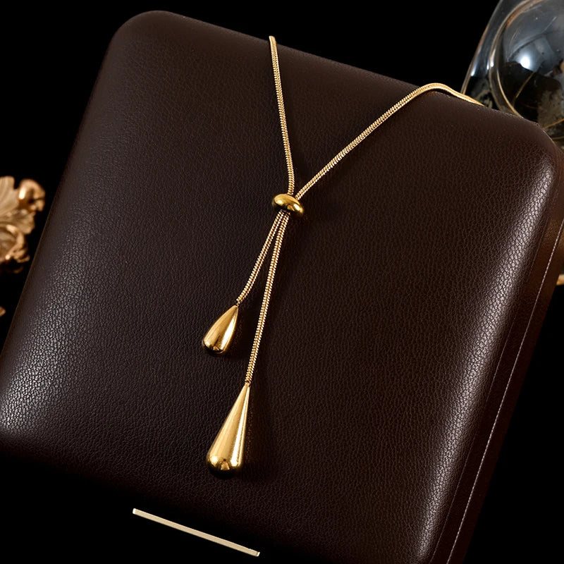 Water Drop Pendant Necklace