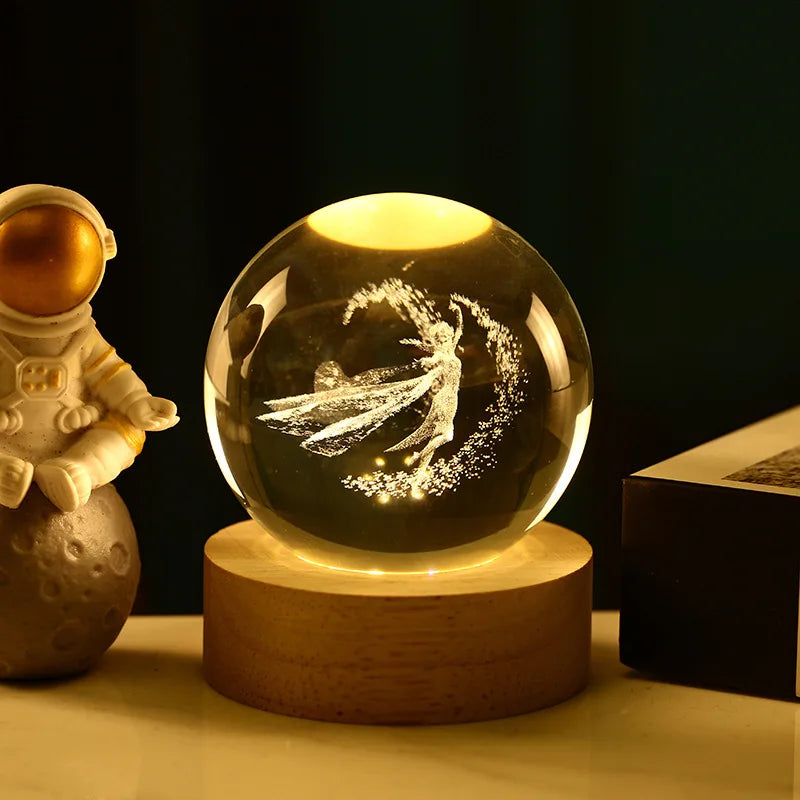 3D Crystal Ball Stitch cartoon