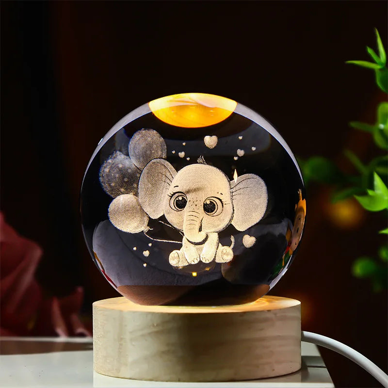 3D Crystal Ball Stitch cartoon