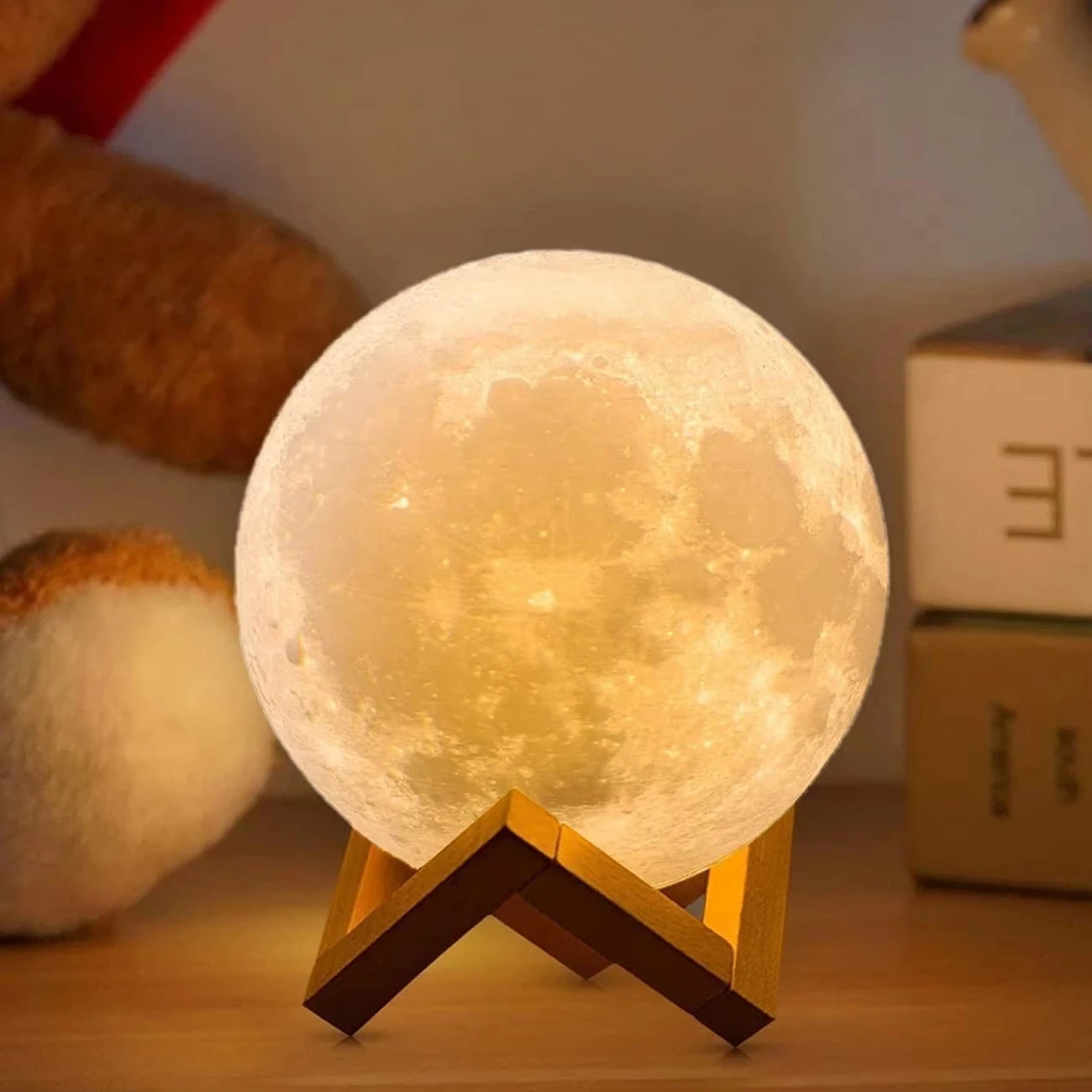 8cm Moon Lamp LED Night Light