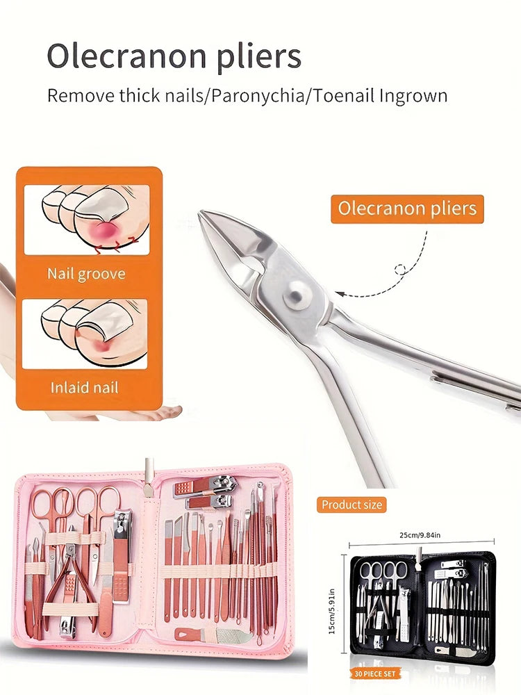 7/30pcs Manicure Set
