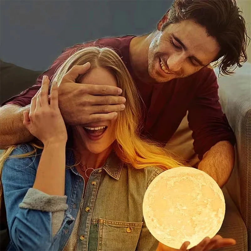 8cm Moon Lamp LED Night Light