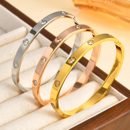 Luxury Love Cuff Bracelets
