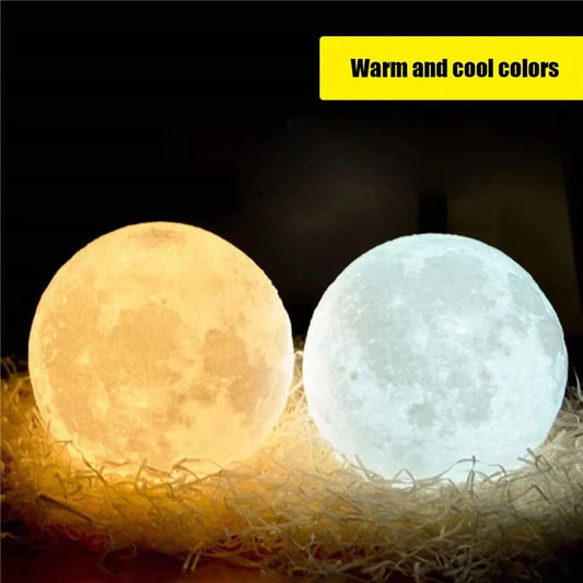 8cm Moon Lamp LED Night Light